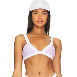 Tularosa Shore Top in Orchid & White